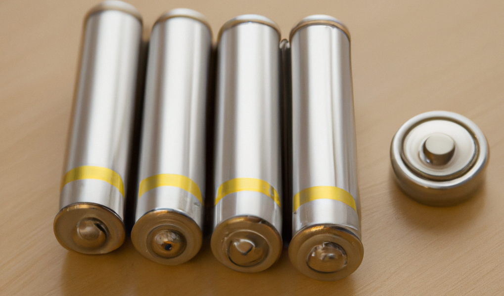 Couple of iSobots batteries on the table